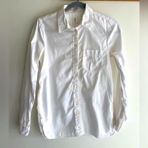 Gap white button down - XS